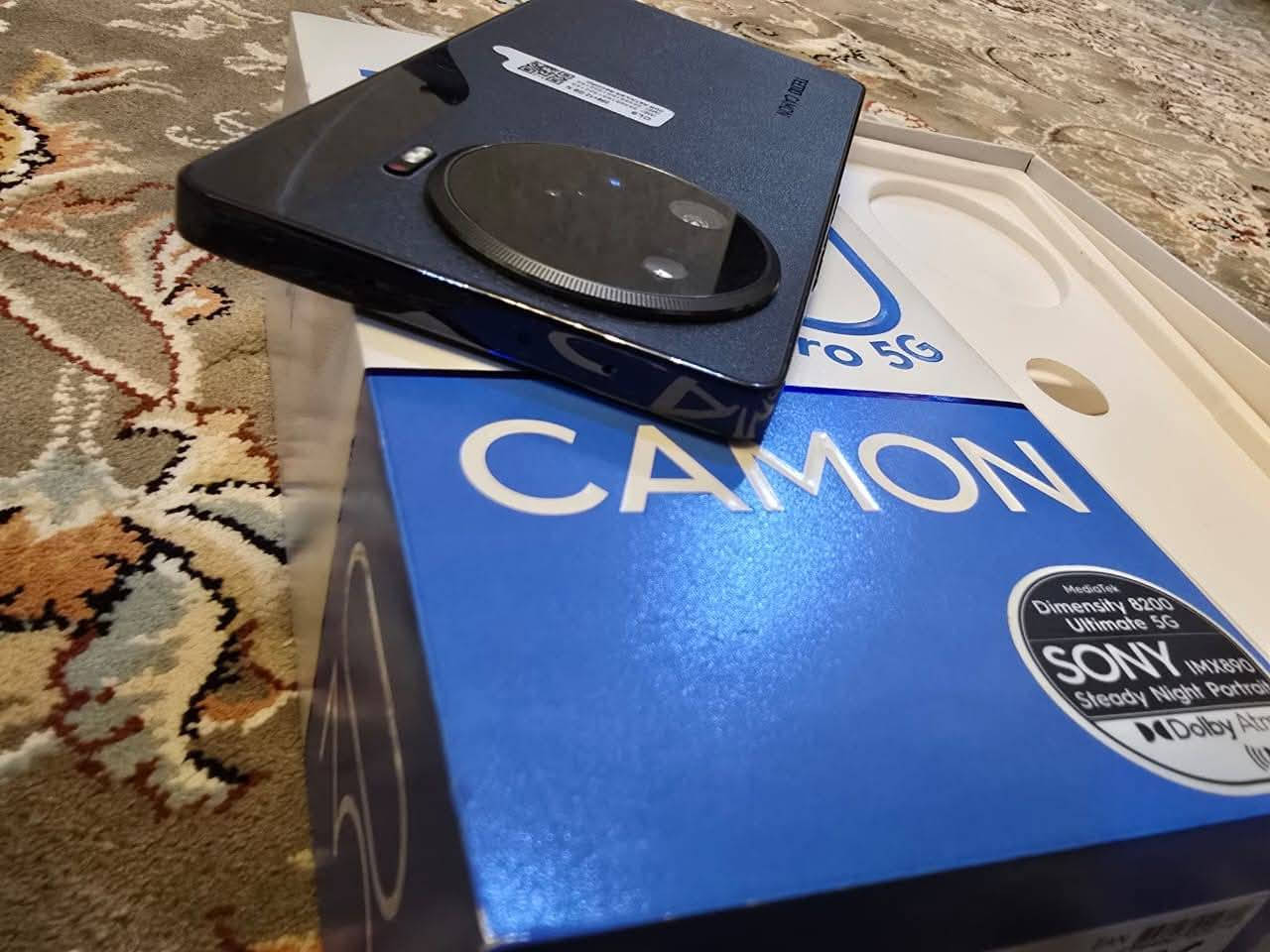 السلام عليكم كامون 30برو 5G. رام 12+12 ذاكرة 256 معدل تحديث الشاشه  144h استخدام 3 تيام  للبيع 270 او مراوس ب أيفون 12 برو ماكس  مكاني بغداد شارع حيفا.    
رقمي 
***********
