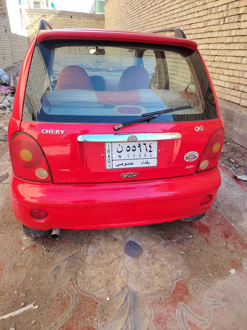 كيو كيو موديل 2012 شغاله وكلشي شغال بيهه  كير مكينه تبريد كهربائيات شغاله خير  من الله  ثاني يوم تحويل السعر 30 وبيهه مجال
مكاني الشعب قرب السيطره القديمه ***********
