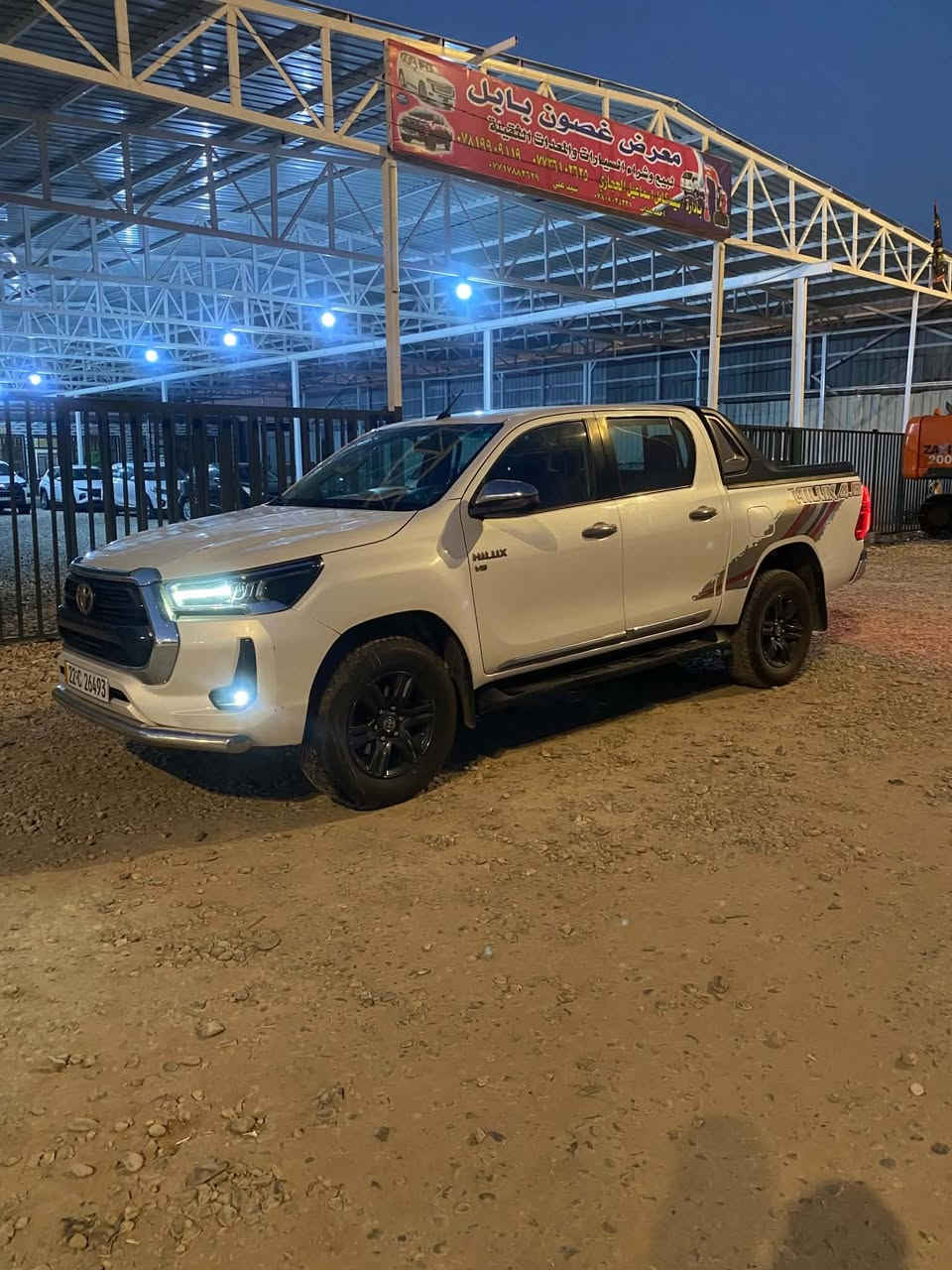 للبيع هايلوكس TRD 2021رقم اربيل بأسمي سنويه ل31 سياره جديده وجاهزة كفالة عامه ماشيه 139 تخم تاير تبريد حداديه كله جديد ***********/بابل الشوملي السعر خاص تتصل وتدلل
