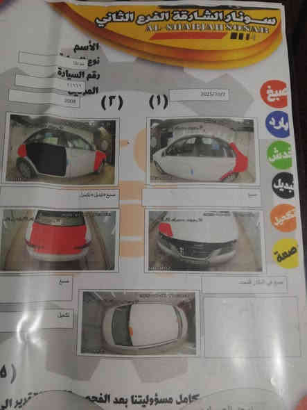 اسلام عليكم سوناته موديل 2008  وارد امريكي مصبوغه  لي موضح بسونار كم قطعه  السعر 110وبيه مجال ***********
