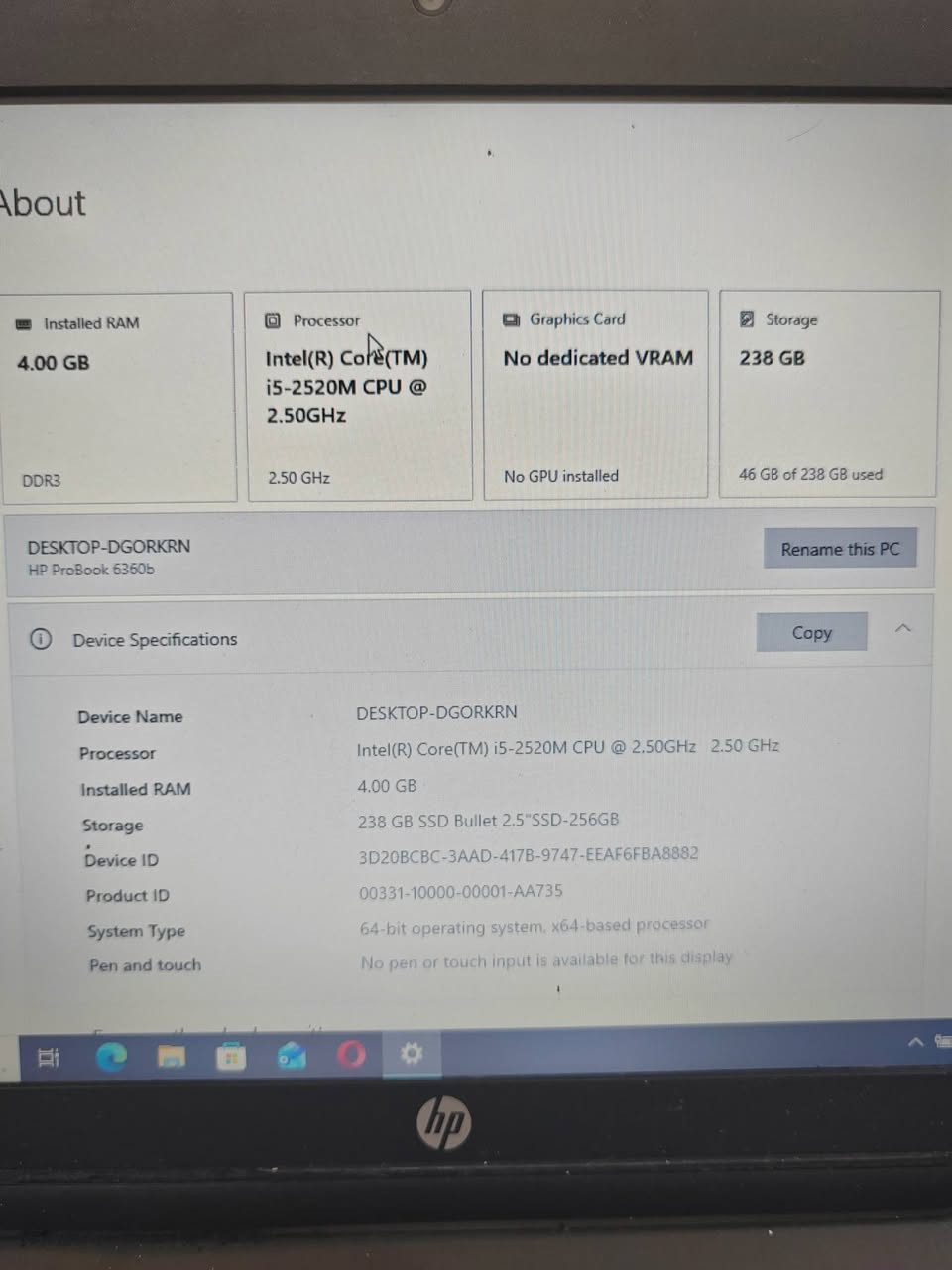 السلام عليكم
لابتوب للبيع Hp مستعمل نظيف
السعر ١٠٠ الف 
المكان الاعظمية
للاتصال ***********
