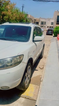 سنتافي للبيع موديل 2008 خليجي بدون صبغ 6 سلندر  فتحة كشنات جلد + كهربا...