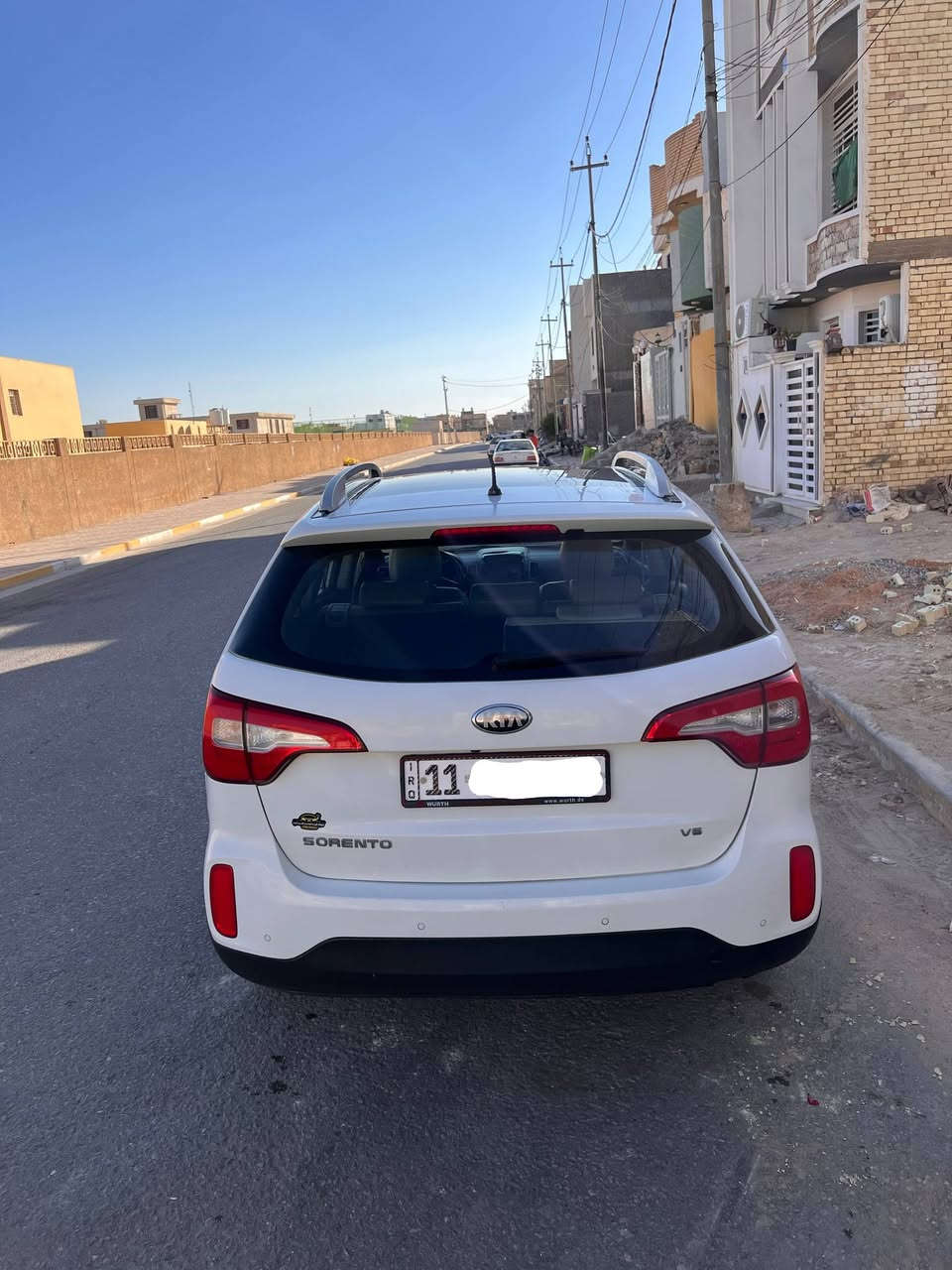 سورنتو 2013شكل ال15  خليجي  بيه سونار موضح كلشي باقي كفاله 
فول مواصفات1/1    للبيع أو مراوس مع فرق 
       بيع أو مراوس  مع الفرق  
محرك, v6 سلندر 3500 دوش
7راكب  3قطع تبريد ثلج ❄
رقم بغداد دولي (بأسمي)  تحويل ثاني يوم
مكاني كربلاء  ( حي الاطباء )
السعر 172$ ورقه وبيه مجال للمشتري
الشراي يتصل  ويدلل بيه مجال 
***********
