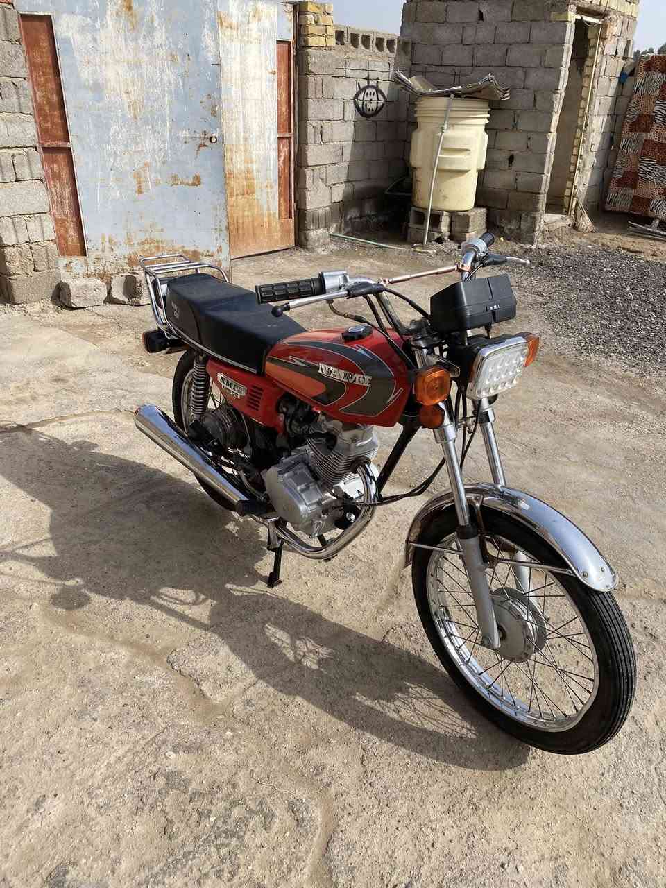 سلام عليكم دراجه ايرانيه للبيع موديل 2021. دراجه أوراق اصولي وكيل ميسان مكان ميسان سعر 750 وبيه مجال لشراي لتواصل ***********او خاص
