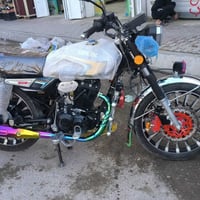 دراجه ضاغطه وزنجيل موديل 2026 صار شهر من مشدود  محرك 250 السعر خاص  مك...