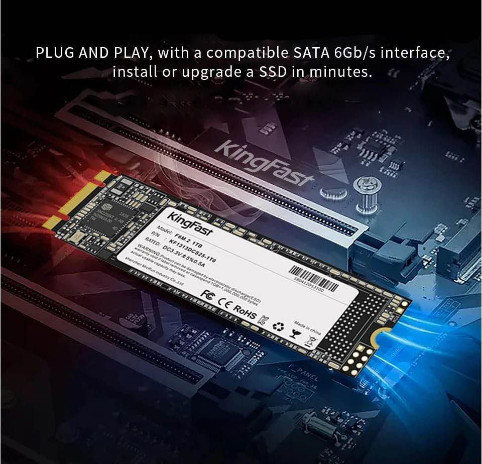 KingFast F6M.2 1TB – M.2 SATA SSD

🔹 السعة: 1TB 💾
🔹 الواجهة: M.2 SATA III 
🔹 الحجم: M.2 2280
🔹 سرعة القراءة: حتى 550MB/s ⚡
🔹 سرعة الكتابة: حتى 500MB/s
🔹 الفولتية: DC 3.3V
🔹 التوافق: PC / Laptop الداعمة M.2 SATA
🔹 الأداء: أسرع من HDD بشكل كبير مع إقلاع وتحميل أسرع

💡 SSD اقتصادي مناسب للترقية اليومية وتحسين سرعة النظام بدون حرارة واستهلاك عالي.

السعر : 120 الف
خدمة توصيل 🚚 لكافة أنحاء العراق 🇮🇶￼ بغداد, العراق


**إذا كنت صاحب هذا الإعلان وتريد حذفه لأي سبب، رجاءا أرسل رسالة إلى الدعم الفني**