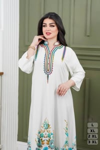 دشداشة كشمير • صيفي • مقاسات ٤٠-٤٨