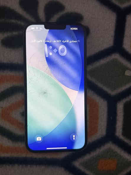 ايفون 13 برو ماكس ذاكرة 128 تك سيم ما مبدل بي كلشي بطارية 79 بي فطر بالمس ما ماثر عالشاشة ولا عالمس السعر 450
***********
