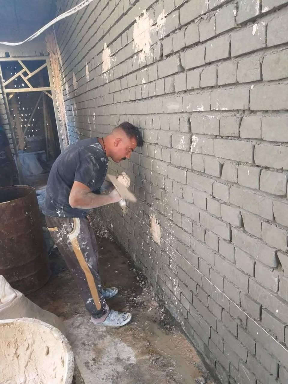 جص وبورك واجهيات 🏤  ترميم بيوت  تواصل على***********  ☎️ماسنجر او رقم هاتف شغل في بغداد
