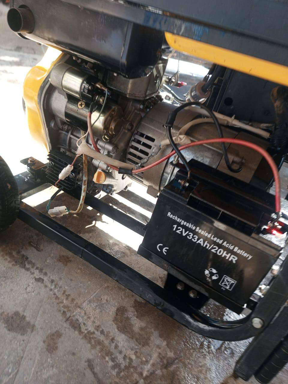 سلام عليكم مولده 20 امبير كاز السعر 550 وهذا رقمي ***********
