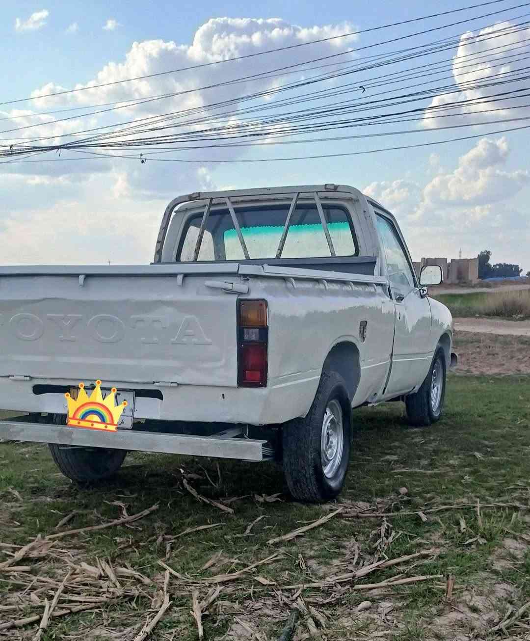 السلام عليكم
بيكب 80 رقم الشاصي واضح سمكرة صبغ حزام محرك بي بخار رقم كركوك مشروع وطني لغاية 2029 باركود بنزين  موجود مكانها كركوك/تركلان
للأستفسار السعر 30$ وبيها مجال  والتفاصيل اتصل 
***********
