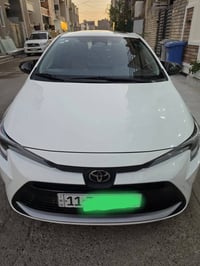 كورلا هايبرد2025 وارد صيني شكل الامريكي فتحه حساس امامي خلفي  داخل جلد...