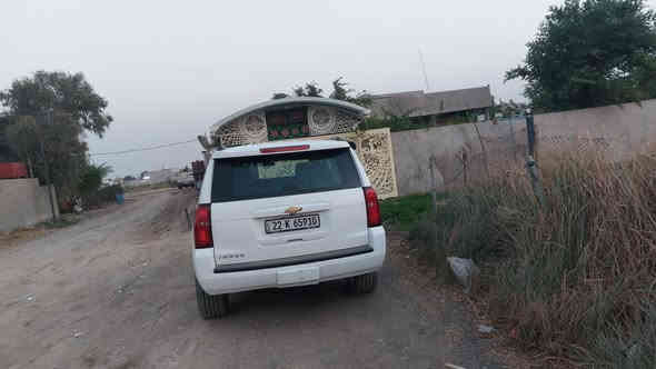 تاهو خليجي ١٥مكفوله فور ويل تخم تاير   ٣ شدات و١٥ ورقه مكاني بغداد ***********
