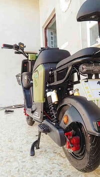 للبيع دراجه شحن النوع AR.8 شركه ونلي خمسه باتري دبلات امامي خلفي شغالا...