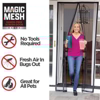 🚪✨ MAGIC MESH – ستارة الباب الشبكية الذكية  مرور سهل بدون استخدام اليد...