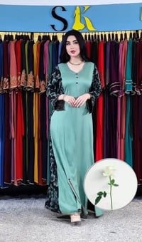 دشداشة نسائي • كشمير مطاط • مقاسات L-XL-2XL