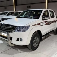 هایلوکس 2014 اوتوماتيك فور ويل مكفول السياره ما عدة شوى ملاحضات بصيط م...