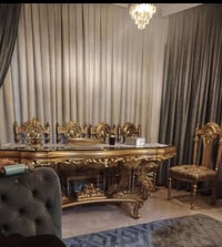 ميز طعام • طاولة طعام • طقم طعام • كراسي طعام • ميز ٨ كراسي • زان مصري...