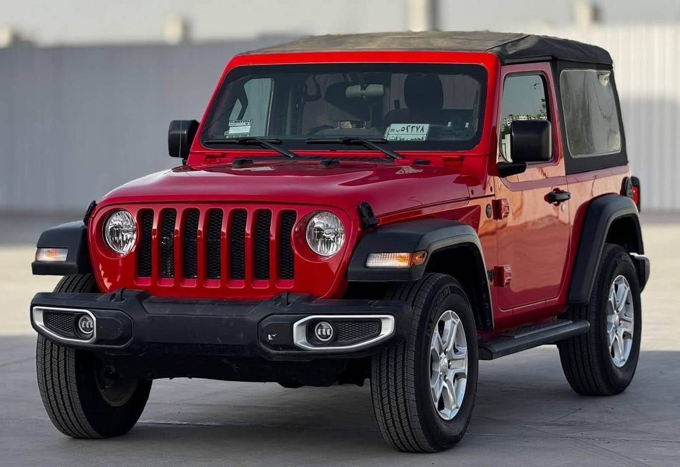 للبيع او مراوس 
Jeep Wrangler 2023 Sport
جيب رانكلر 2023 سبورت
4 سلندر تيربو 

فول فول مواصفات/  سبورت
 جام كهرباء اوتو
 شاشة - كامرة
 قطعتين تبريد
هيتر بالمري

ماشيه 14 الف ميل 
تك باب كشف 
تم تخفيض السعر
السعر 205$ بدون رقم

مرقم باسمك 220$

بيها صبغ ع كد شبر بطرف البنيد موضح بالصور !

للاستفسار خاص او واتس او اتصل
***********

