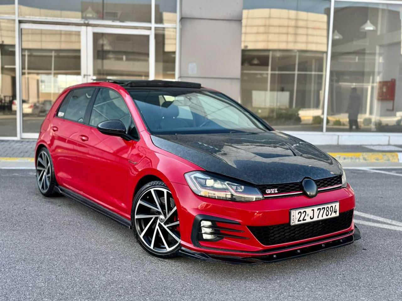 ﷽
                                                        GOLLF GTI 2020
▫️فولكسواكن گولف موديل 2020 GTI
🔹مواصفات GTI فول مواصفات ١/١ 
🔹لون مميز ( لون احمر ❤️ )

▫️محرك اربع سلندر 2.0L توربو محرك مرغوب 🔥🔥
🔹محرك و گير بشرط مامفتوح 📦✅
🔹بدون صوت و بدون صرف و خلل بشرط فحص
🔹ماشية 51 الف حقيقي 

▫️سيارة جديد حيل حيلو نظيفة 📦
🔹بيها ( واحد جملغ صبوغ بنيد محدث كاربون فايبر )
🔹سيارة جديد بدون بارد و بدون شخت بدون رصعات 📦

▫️اضافات بيها
1-ستيرن كاربون و شاموا
 2- هدرز 
 3- داون پاپ
4-لحية - دوسات
5-بونيد كاربون 
6-جناح 

مواصفات GTI فول مواصفات
( بصمة - پانوراما - كير أوتوماتيك - رادار امامي و خلفي - رادار جانبي - شاشة كبير - كشن جلد - كشن كهربا - كشن تتفيئة - بادل شفت - داخل ليد - نيضام قيادة سبورت و ئيكو - ئوتو ستؤب - لايت ليد و زينون - بلاجكتور - فوليوم - تحديد سورعة - بعد هواي مواصفات )

◽️اربع تاير ويل جديد 
🔹سيارة شرط بدون اى نواقص گير و محرك و حدادي و كاهرباى كلة بشرط
🔹سنوي و رقم و هزة جديد سنوي بأسمي
🔹 نفسي يوم / تحويل و كاله حاظر
🔹 مكان_🌆 سليماني

◽️سعر ::: 158 🔐🔥 
◽️موبايل_ *********** ::: ***********
____________________________________ السليمانية, العراق
