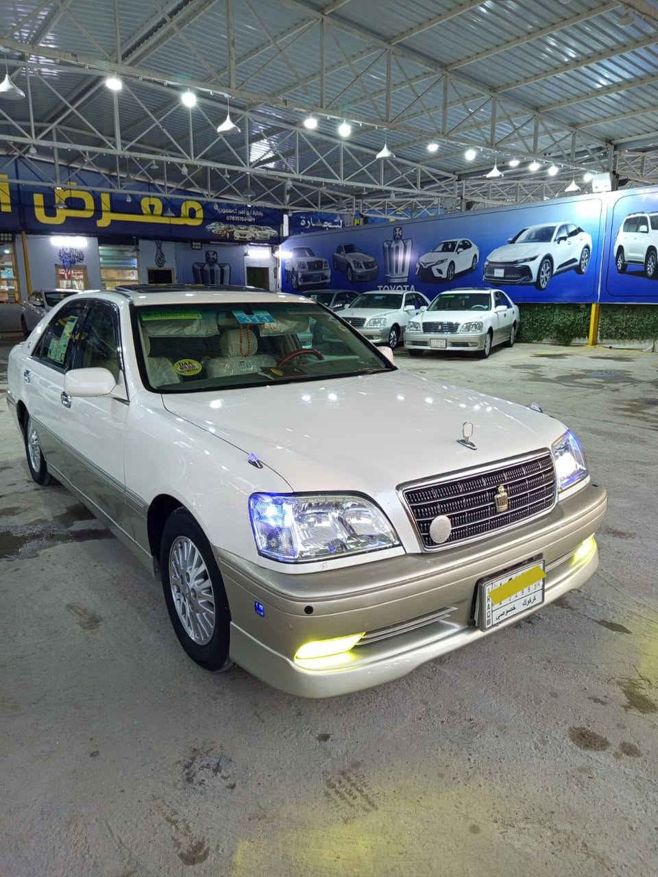 ملكه موديل 2003  فول  فول محرك كبير كشنات كهربائي استرن كهربائي برده ثلاجه تبريد امامي وخلفي فتحه سقف مفحوصه  مدفوع كمرك باقي بس عل رقم كفاله عامه من اي ضرر  محرك جديد صار  اسبوع شاده سياره دبل شاشه  سعر   قفل 127  تلفون ***********. يوجد واتساب سياره تسكن في نجف الاشرف

