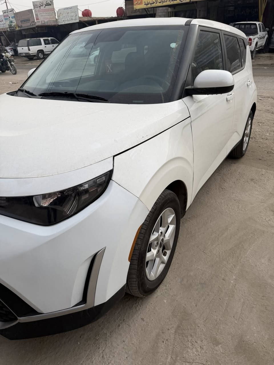 البيع كيا صول موديل 2025 اخر اصدار الصول 
السيارة بدون صبغ فقط تبديل دعامي امامي تترقم جميع محافظات 148 ورقة للاتصال ***********
