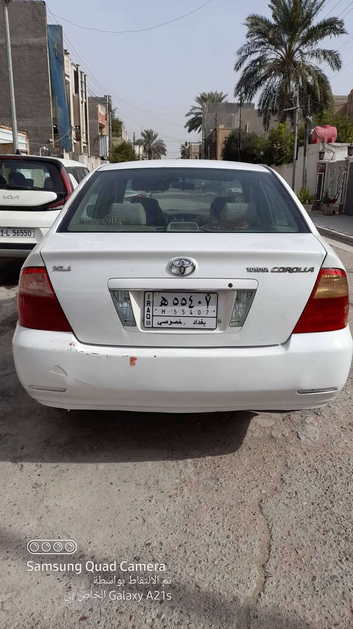 للبيع تويوتا كورولا موديل ٢٠٠٦ رقم بغداد مشروع وطني مكينة وكير جاهزات تبريد عاطل بيها صبغ البنيد والجاملغات سعرها ٧٢ورقة للاستفسار أكثر الاتصال على الهاتف *********** غير متواجد علي النت
