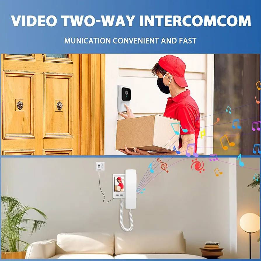 جرس الباب الذكي
❤️  👈🏻      نظام اتصال مرئي داخلي،            
❤️  👈🏻      شاشة IPS مقاس 3.5 بوصة،
❤️ 👈🏻       طقم جرس باب لاسلكي، 
❤️  👈🏻      رؤية ليلية، كاميرا خارجية
❤️  👈🏻      اتصال داخلي ثنائي الاتجاه، 
❤️  👈🏻    تصميم هاتف بنقرة واحدة

السعر 50


**إذا كنت صاحب هذا الإعلان وتريد حذفه لأي سبب، رجاءا أرسل رسالة إلى الدعم الفني**