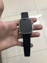 اعادة نشر ساعه الترا2بطاريه 97نضيفه كلش وياها شاحنه وسير اصلي حجم49 سع...