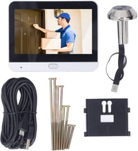 جرس ذكي • شاشة ثقب الباب • رؤية ليلية