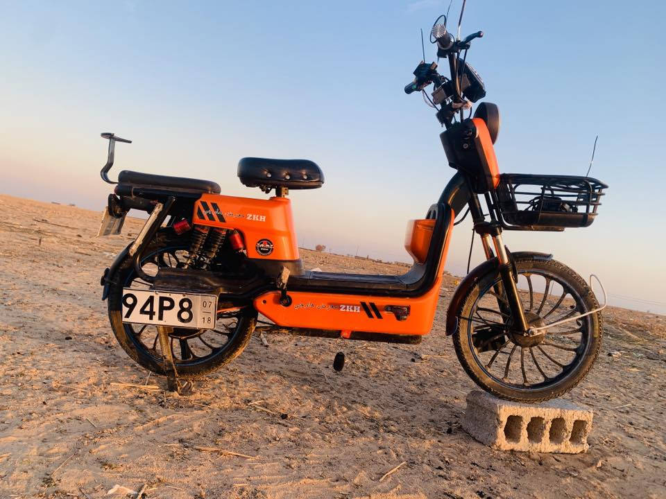 السلام عليكم بايسكل شحن للبيع  5 بطاريات 4  سرع  المكان كربلاء خان النص السعر خاص الرقم ***********
