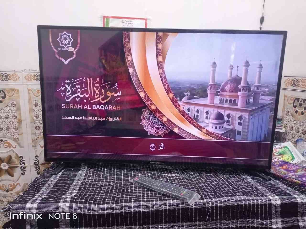 السلام عليكم شاشه للبيع حجم 43 شاشه جنرال سمارت انترنت ضد الكسر اي نقص ما بيها السعر 210 عنوانه كربلاء قنطره السلام شارع المدرسين التفاصيل***********
