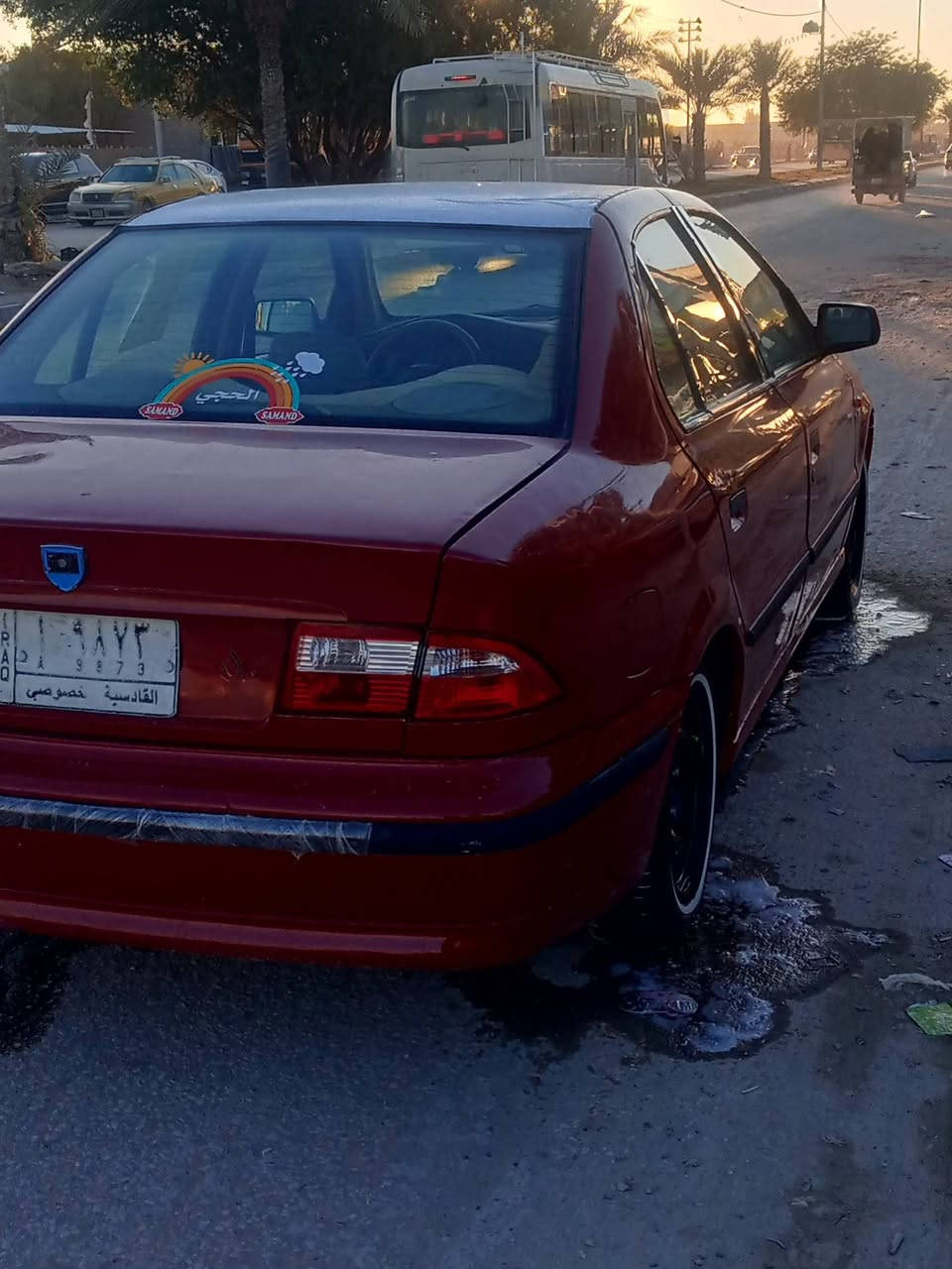 السلام عليكم
سمند2012 رقم قادسيه  مصبوغه حزام اثر جرد مابيها ضرر 
معمره حداديه جاهزه تخم تأثير جديد السعر 40 وبيها مجال بسيط    مكاني نجف ***********
