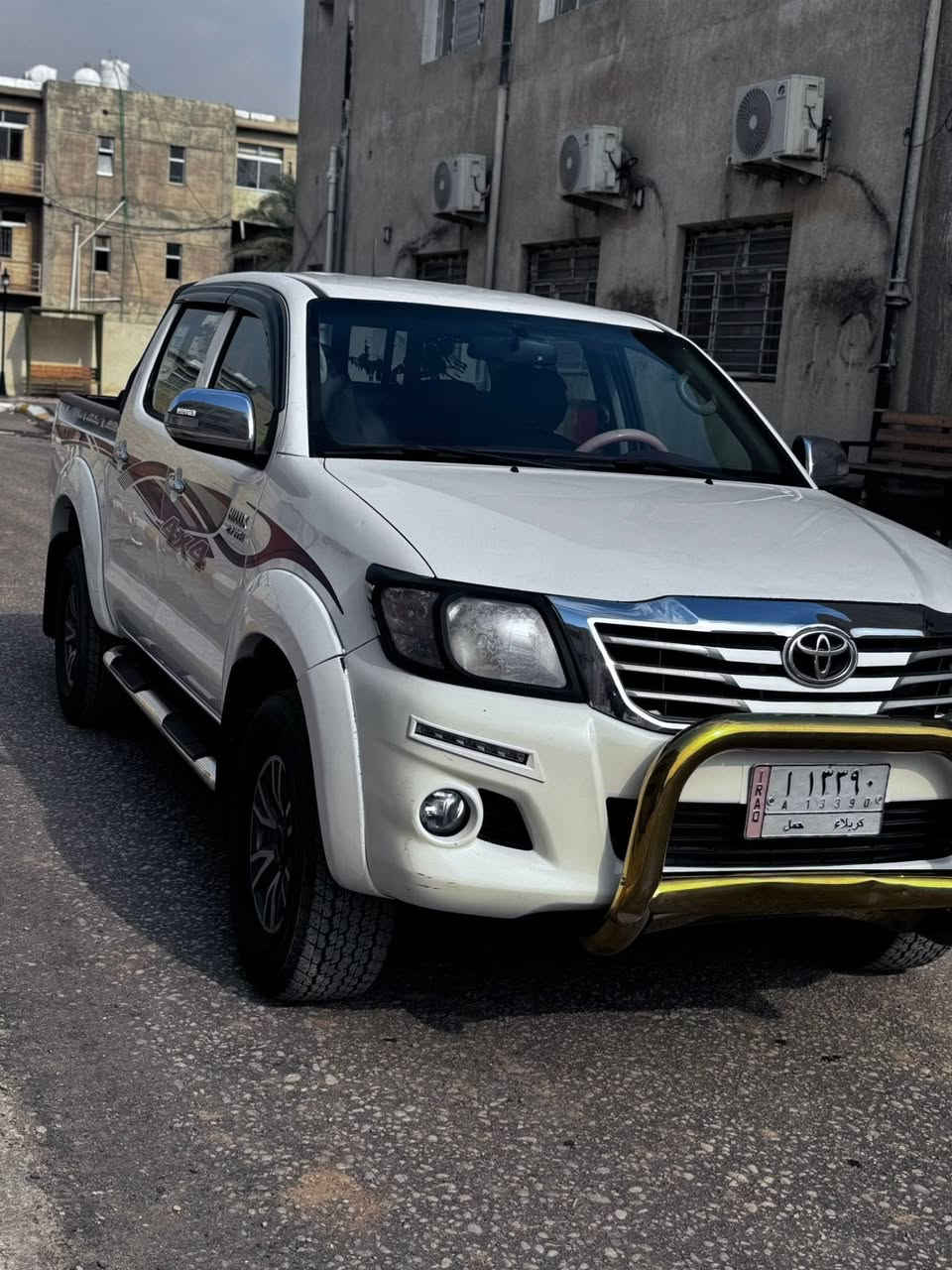 السلام عليكم للبيع تويوتا هايلوكس فور ويل موديل ٢٠١٥
كير اوتوماتيك  رقم كربلاء تحويل ثاني يوم الاتصال على الرقم 
***********
