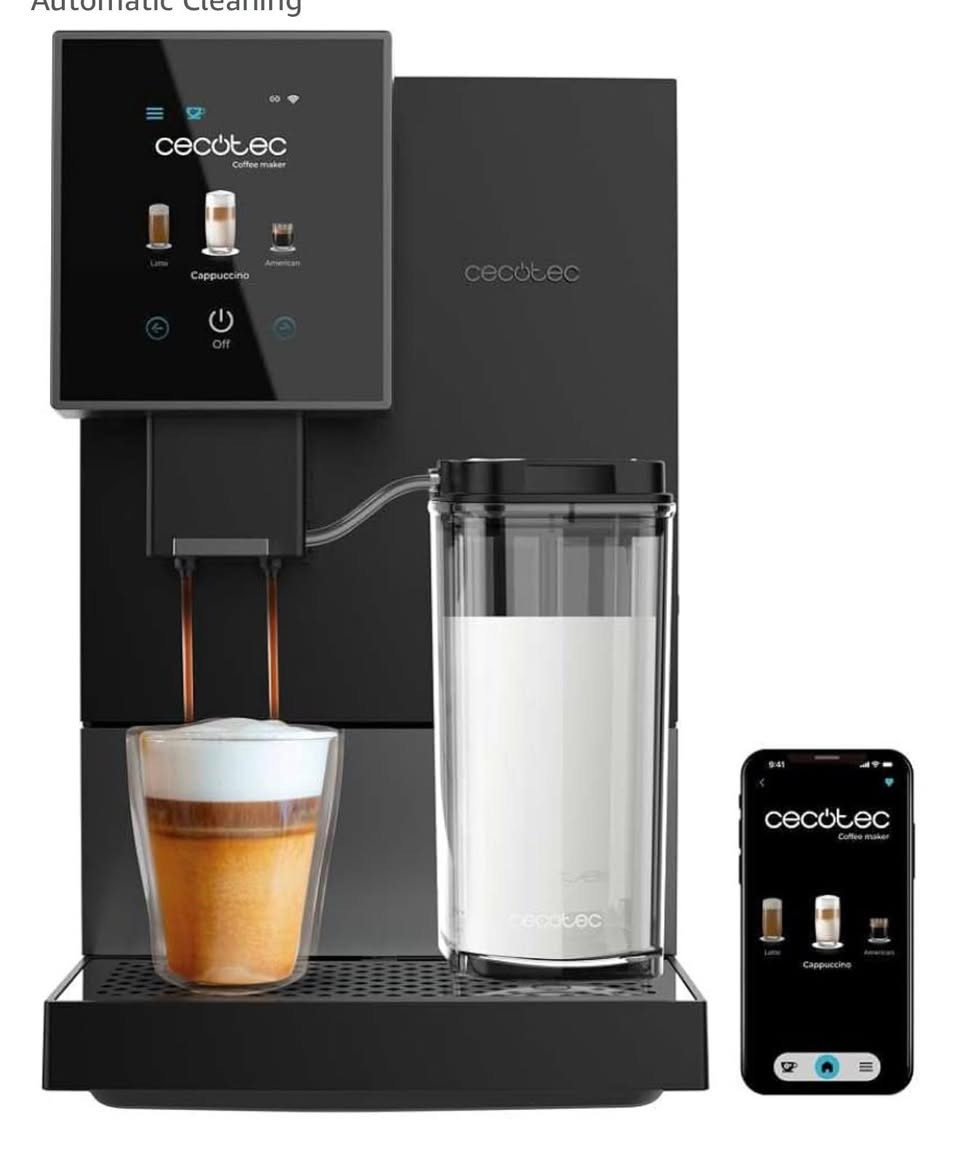 سلام عليكم من رخصة ادمن //  مكينة ايسبريسو من ماركة Cecotec Cremmaet Compactccino Superautomatic Coffee فول اوتوماتيك برنامج حار و بارد و ربط وايفاى و موبايل تحكم مشروبات با موبايل نضيف جدا بس ب نقص قبخ البن للبي استفسار با الخاص با سعر مناسب


**إذا كنت صاحب هذا الإعلان وتريد حذفه لأي سبب، رجاءا أرسل رسالة إلى الدعم الفني**