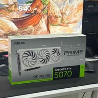 RTX 5070 • أسوس برايم • جديد غير مفتوح