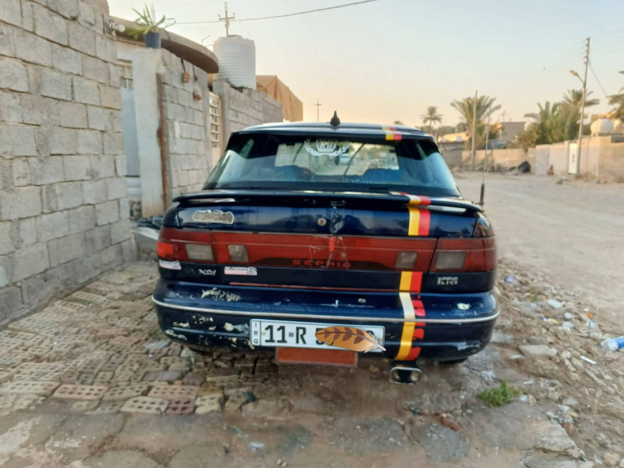 🔹للبيع فقط🔹
كيا سيفيا موديل 94 
1-رقم بغداد انكليزي.
2-سيارة باسمي تحويل ثاني يوم.
3- سنويتها لحد 2027/7
4- محرك مسكر مكفول لا تنقيص لا تبخير
5- كير عادي 
6- كهربائيات كلها شغالة 
7-التبريد يحتاج غــاز
6-صدر خلفي امامي جديد
السيارة خير من الله تراي وين متريد 
فقط بيها خياسات بمكان بالسبير 
🔸السعر (33)🔸 وبيها مجال
🔹مكاني بغداد / ناحية الوحدة /قرية 10🔹
🔺 رقم الهاتف/ ***********

