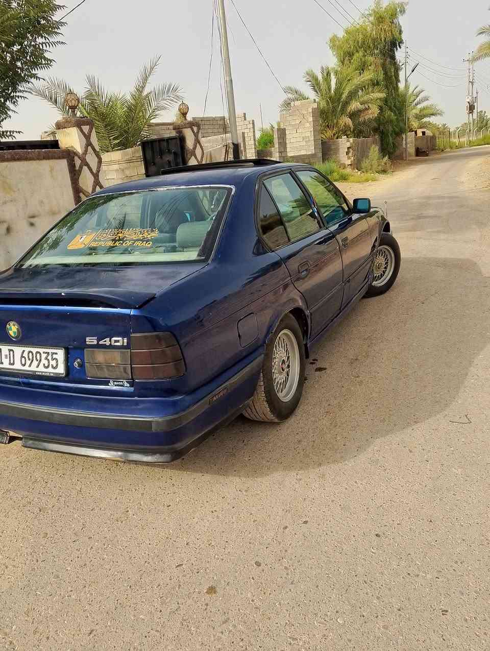 السلام عليكم
Bmw540/8v
1993
السياره اصل 
صدر كير مكينه مكفول
مكفوله من لضربه 
تخم تاير جديد 
بسمي السياره 
مكانههه بعقوبه 
***********
السعر 60بيهه مجال بصيط
