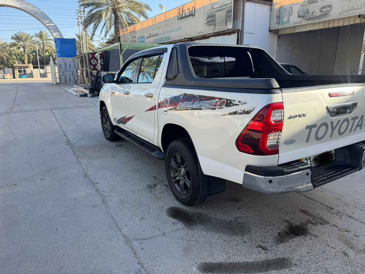 السلام عليكم بيكم هايلكس مديل ٢٠٢٢ محرك ٦ مكفوله كفاله عامه من الصبغ والتبديل والبارد رقم السلمانيه بسمي تحويل مباشر فول مواصفات
ماشي 50الف 
سعر 340
*********** 
***********
