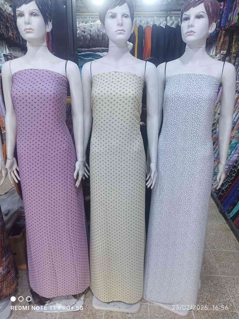 السلام عليكم
وصلنا سندرلا مشجر الاصلي 
البيع مفرد وجمله باسعار مناسبه
لاصحاب المحلات والخياطه 
يستخدم للفساتين والبشتات والقمصان...... 
 توصيل داخل كركوك ولجميع المحافظات 
  تابع الصفحه ليصلك كل جديد 
  عنوان كركوك حي الواسطي عل سايدين النجده مقابيل صيدلية الفجر
بجوار لحم بعجين نونه
 للحجز  ماسنجر او واتساب ***********
رابط البيج الخاص
https://www.facebook.com/profile.php?id=61556801904013&mibextid=ZbWKwL
