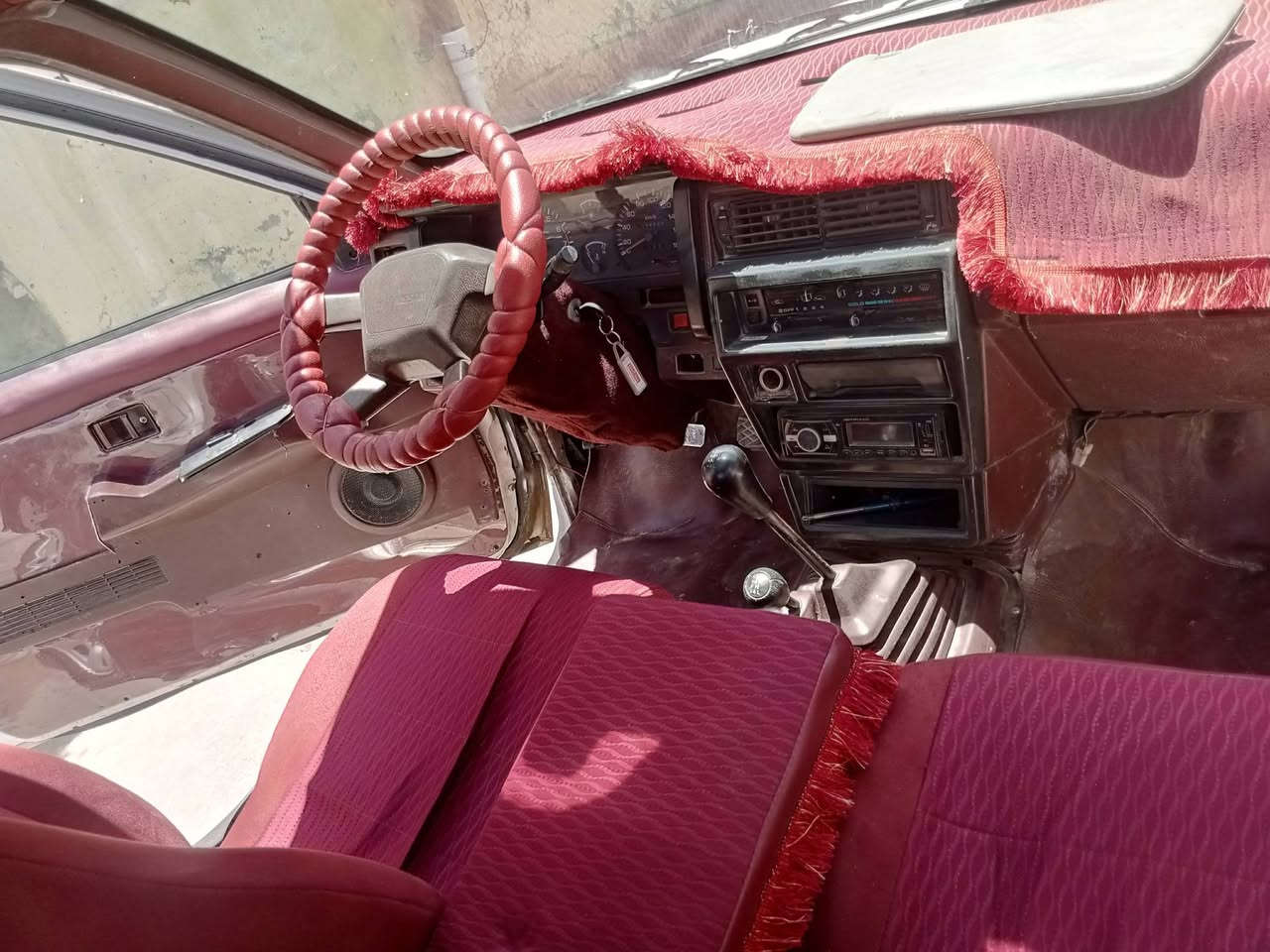 بيع او مراوس بيكم نيسان دبل اكسن قماره وربع 
موديل 93 
لون ابيض 
طخم تايرات جدد 
طخم امامي وخلفي جديد شرط 
رقم الماني نينوى 
داخل احمر جديد 
عنوان موصل ناحية برطله 
استفسار اكثر اتصال على ارقام 
***********
***********
