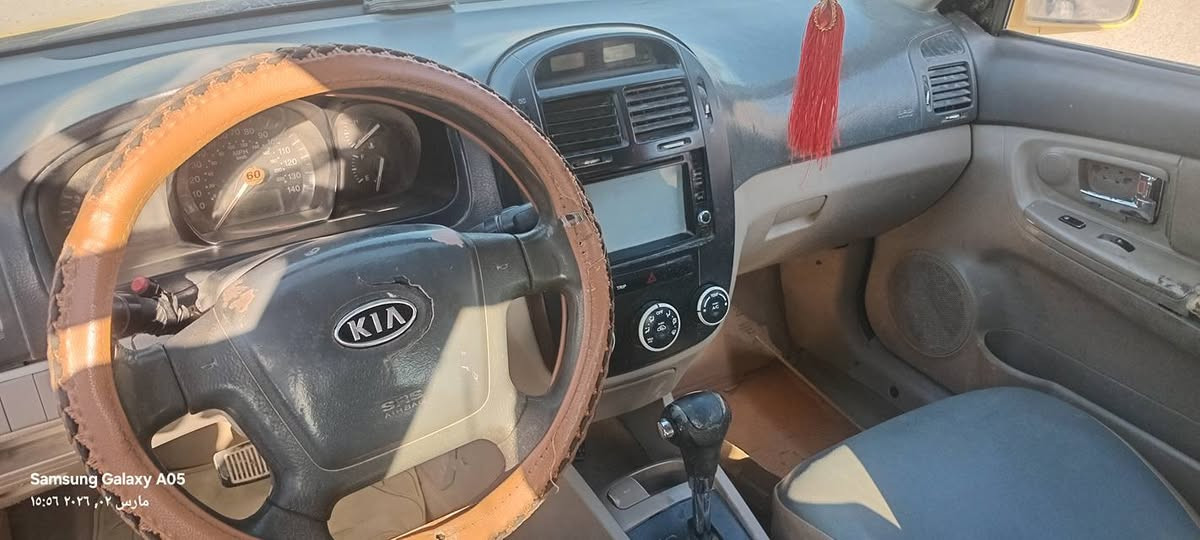 السلام عليكم  كيه سبكترا للبيع 2008 وارد امريكي محرك 2000 المرقوب رقم بقداد بسمي شرط اتحويل وال غرامات سنويه لل 31 سياره خير من الله السعر. ( 68 )وبيها مجال العنوان واسط الصويره  ***********
