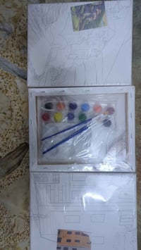 لوحات رسم • ألوان • ٥ قطع