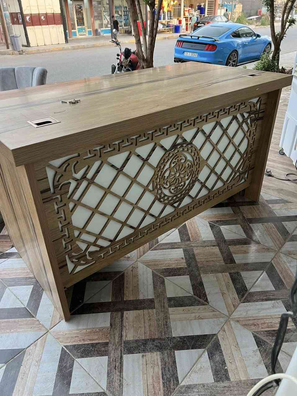 ميز مكتب تركي 👉👉
(خانقين☘️داره كونارة ☘️مقابيل أسواق ليره☘️)
🌹مزاد بهاء الحمداني🌹


**إذا كنت صاحب هذا الإعلان وتريد حذفه لأي سبب، رجاءا أرسل رسالة إلى الدعم الفني**