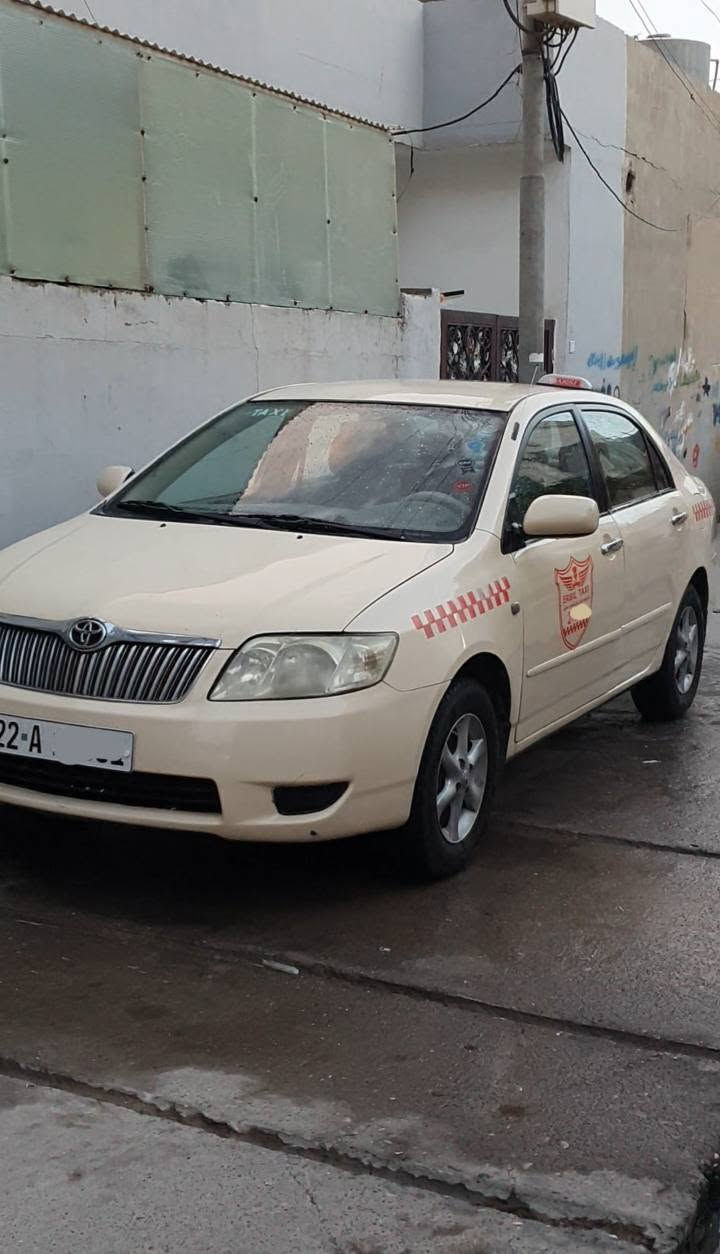 تەکسی کرۆلا 2005 ناوزەرد گێر عادی مەکینە بچوک پشتی لێدانی هەیە کەمێ براوەی تێدایە  چوار تایەی تازەی لەبنە مەکینەیی ساڵێکە بەستراوە گێر مەکینە تەبرید کارەبای بەناوکردن بەشەرت سەنەوی تا 2030  لە کۆمێنت محاملە ناکرێ نامە بنێرن یان پەیوەندیمان پێوە بکەن *********** لە هەولێرم أربيل, العراق
