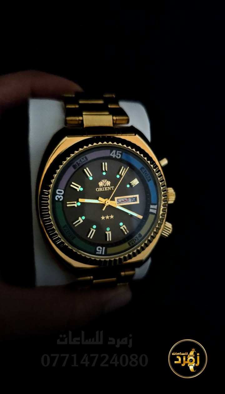 اورينت  كرستل ياباني دولي
مكينه ٢١ جوهره  
معدن نيكل كوم مع الستانلس ستيل 
ضد الماء  لومينوس بالكامل
مختم بالكامل

 ⭐️موديل جديد ⭐️

ORIENT Crystal ⭐️
اورينت   ⭐️
ماكنة ياباني ❤️
رنك دوار 🫥
طلاء ثابت ⭐️
كوالتي عالي ⭐️
عداد شهري ⭐️
عداد يومي ⭐️
الوزن 127 g ⭐️
القطر 45 m 💥
السمك 14 m 💫
سير  مريح لليد 🌟
السعر 28 الف 🚀🏅
للحجز يرجى التواصل واتساب 💣🦈

📞 ***********
