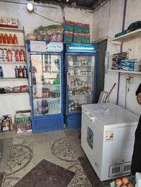 محل البيع ينباع شلع هوه والبارادات والرفوف. تصال 07728141800