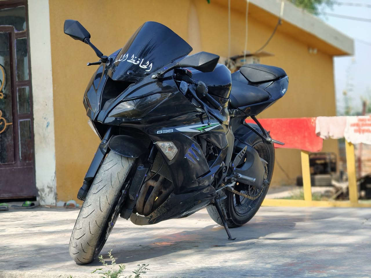 كوساكي نينجا محرك 636 موديل 16 الدراجة نقصهة انتركت مال دشبول وبريك خلفي يرادلة  عنبار والكفرات تجاري مكينة ما مفتوحة سعرها 30 
الشراي اتصل ***********
