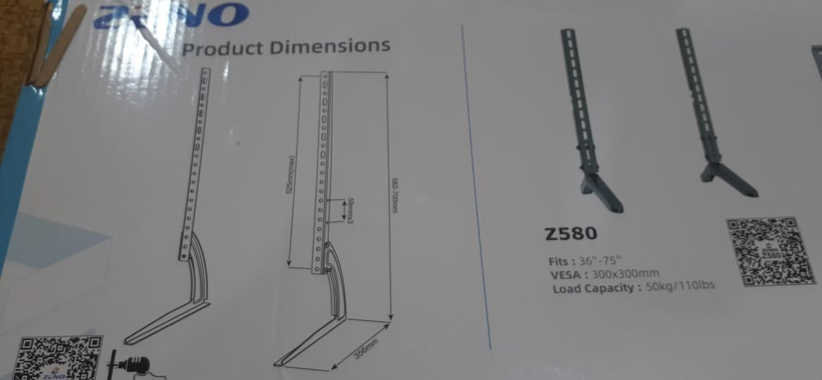 يتوفر لدينا ارجل للشاشات بلازما المفقود من حجم ٣٢الى إلى ٧٥ تجدنه في محل عالم الالكترون لتصليح شاشات البلازما والاجهزه إلكترونية 
طوز مقابل مطعم بازروز 
***********
