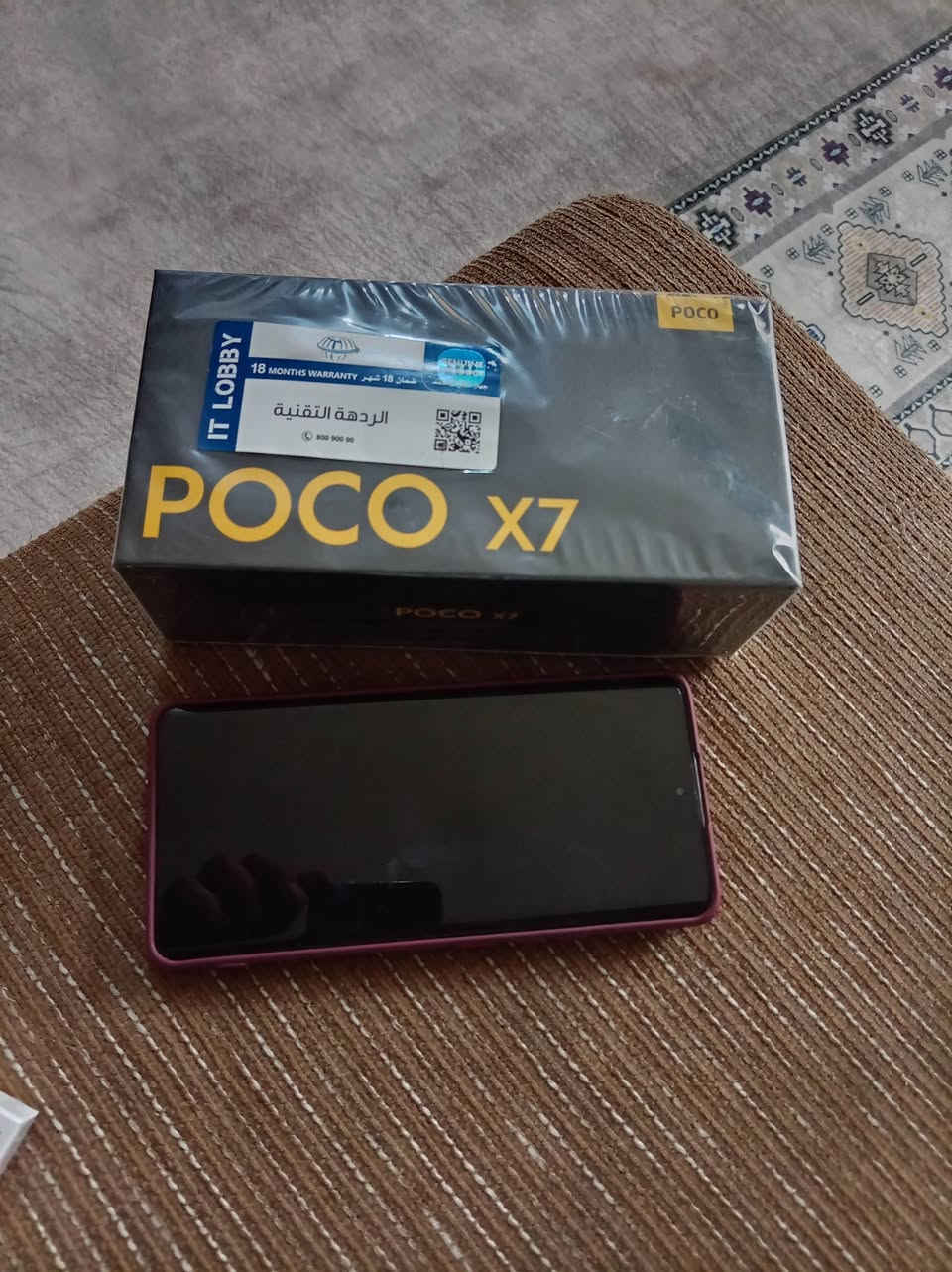 للبيع مخلي اله لزكه اصليه ودرع كامرات وكفر اصلي
. Pocox7
السعر ٤٢٥ مستعمل شي بسيط
ذاكره 512 
ابرو ماكس
كفاله عامه وظمان 18شهر
الجهاز جديد والله


**إذا كنت صاحب هذا الإعلان وتريد حذفه لأي سبب، رجاءا أرسل رسالة إلى الدعم الفني**